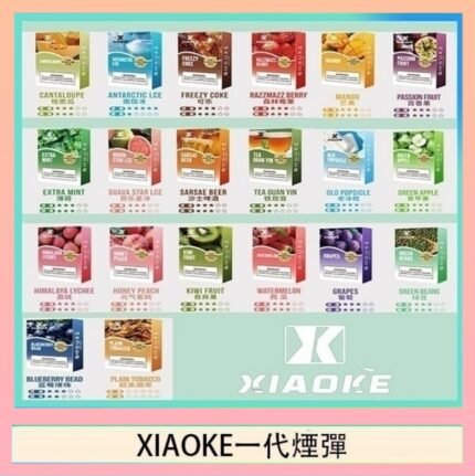 XIAOKE梟客煙彈一代電子菸彈3顆入適配一代主機